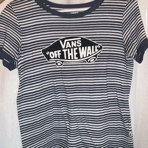 stripped vans shirt
